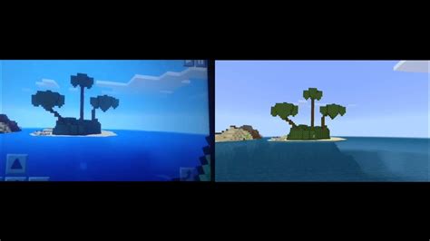 Bikini Atoll Minecraft Comparison 2016 Vs 2021 Youtube