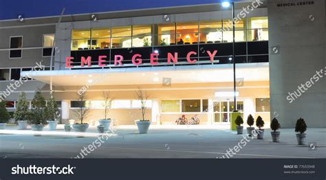 Emergency Room Entrance Stock Photo 77653948 : Shutterstock