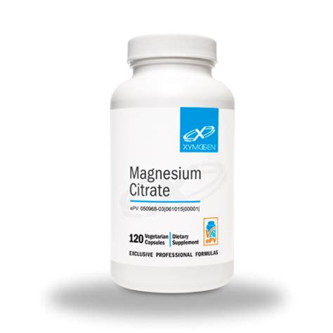 Magnesium Citrate Capsules (120c) - Secure Your Wellness