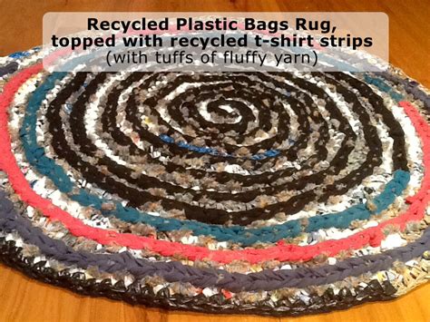 Recycled Plastic Rugs - Crochet Rugs ・ClearlyHelena