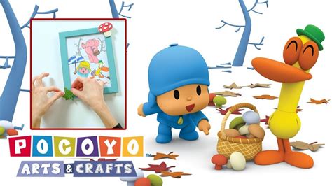 Pocoyo Arts Crafts Moldura De Pocoyo OUTONO YouTube