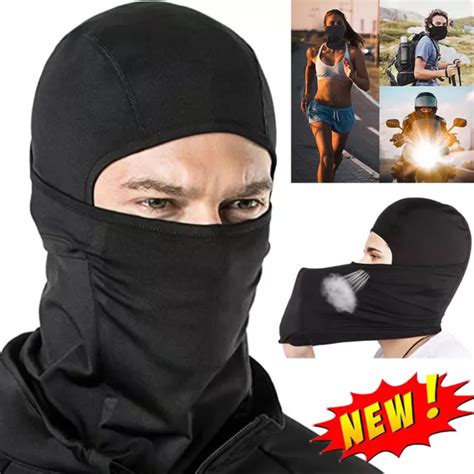 WINTER THERMAL MOTORCYCLE Balaclava Windproof Ski Full Face Mask Hood