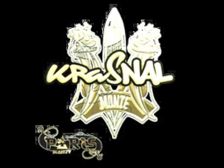 Sticker Krasnal Gold Paris Cs Go Buy Sell On Market Cs Go