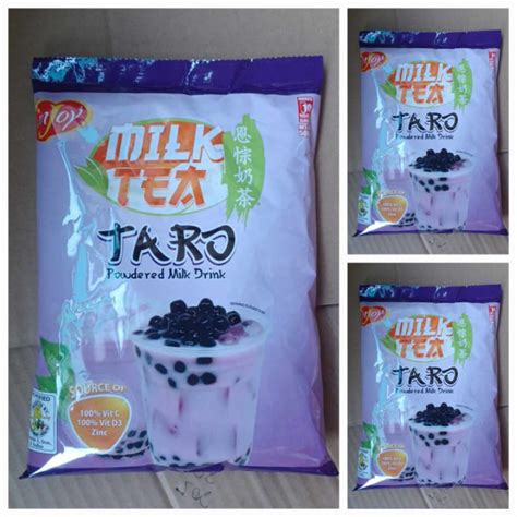 INJOY MILK TEA TARO POWDERED MILK DRINK 500 GRAMS Shopee