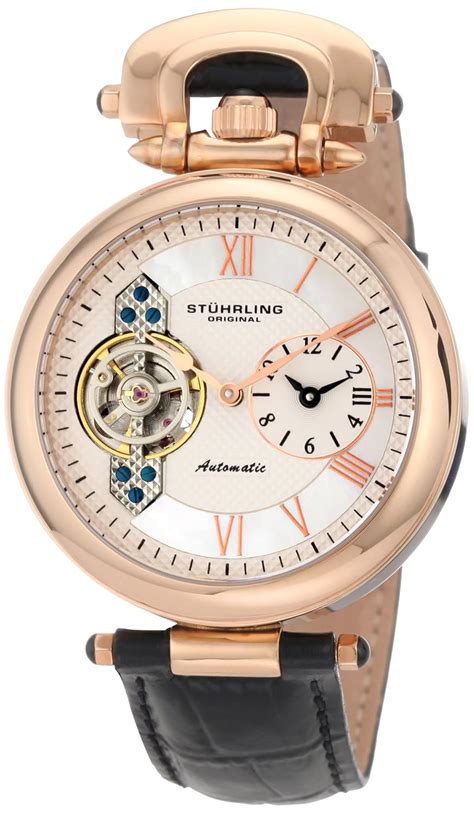 Stuhrling Original Men S 127 33452 Boardroom Emperor Dual Time Zone