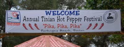The Saipan SCUBA Diving Blog Tinian Hot Pepper Festival 2008