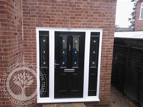 Tenby Solidor Composite Door By Timber Composite Doors In Black With