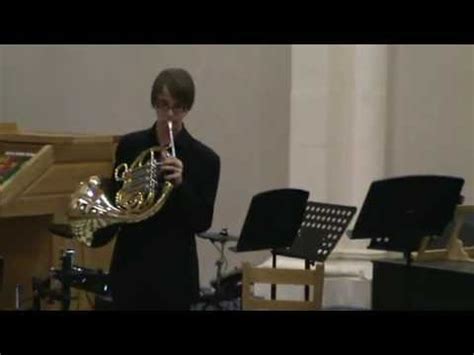 W A Mozart Horn Concerto No Allegro Youtube