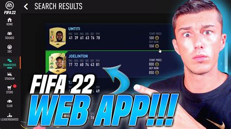 The Ultimate Fifa 22 Web App Starter Guide Youtube