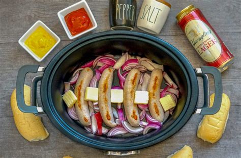 Easy Crock Pot Beer Brats Upstate Ramblings