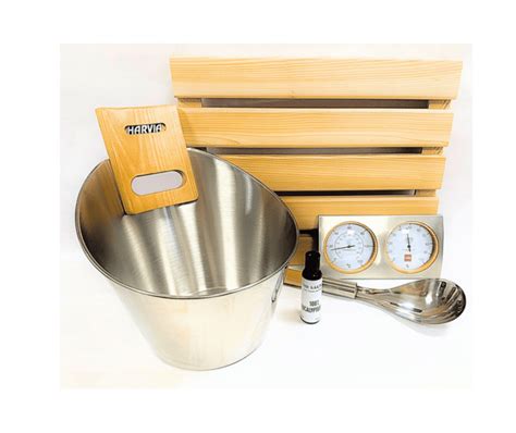 Harvia Stainless Steel Accessory Set Sauna Place