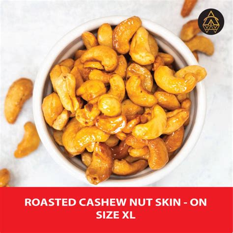 Xxl Roasted Cashew Nuts Skin On Gajus Bakar Berkulit Lazada