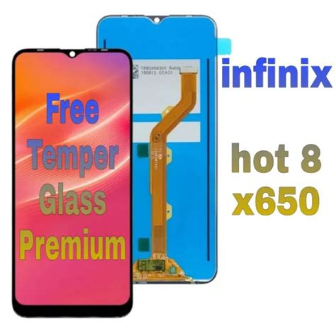 Lcd Infinix Hot 8 X650 ORI Touchscreen Fullset Komplit Lazada Indonesia