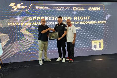 Mgpa Gelar Appreciation Night Mandalika Grand Prix Of Indonesia