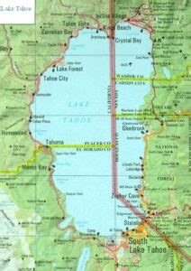 Guide to the Lake Tahoe Casino Map - Casinos Post