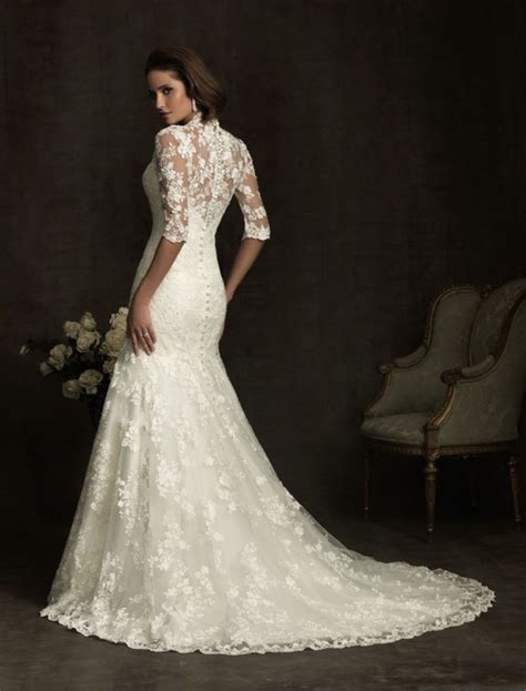 Elegant Vintage Lace Wedding Dresses Sang Maestro