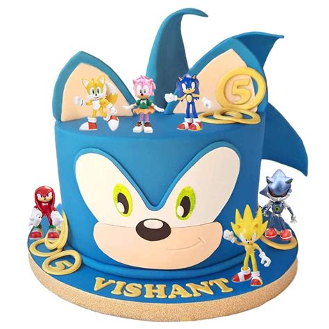 Set Figurine Sonic Senmase Pvc Decor Tort Cm Multicolor Emag Ro