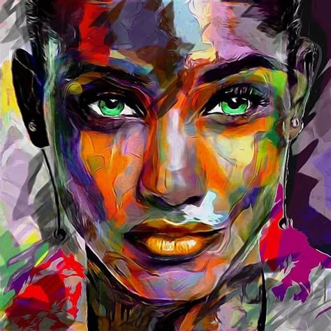 Sign In Portrait Art Face Art Painting Abstract Portrait Painting