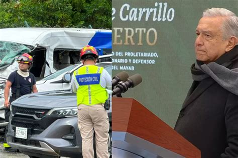 Amlo Lamenta Muerte De Turistas En Tr Gico Accidente En La V A Puerto