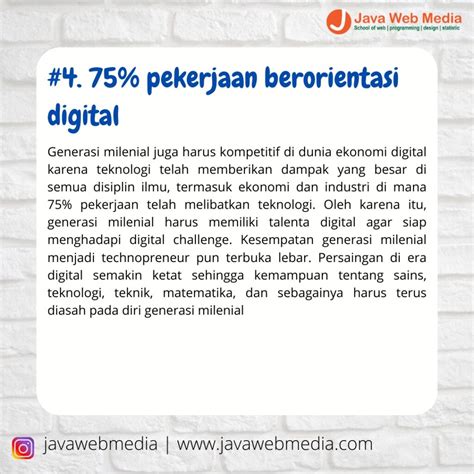 5 Alasan Mengapa Milenial Harus Go Digital