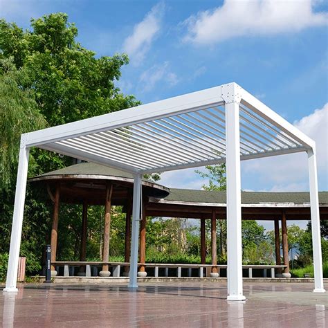 Factory Price Customized Outdoor Balcony Waterproof Rainproof Awning Metal Aluminum Retractable