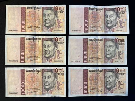 Notas Escudos Lhavo S O Salvador Olx Portugal