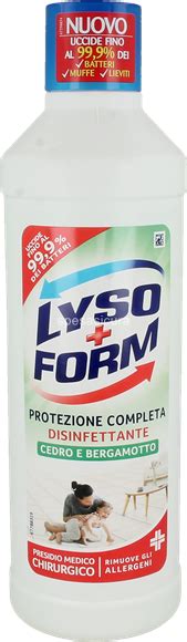 LYSOFORM CEDRO E BERGAMOTTO ML 900