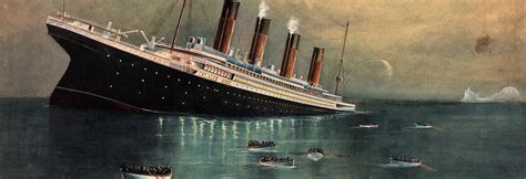 Titanic Sinking Art