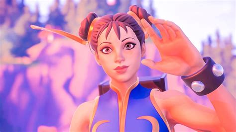 Nostalgia Chun Li Skin Aesthetic Cinematic Video Fortnite Chapter 2