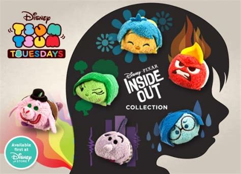 Tsum Tsum Tuesday! New Inside Out collection - Inside the Magic