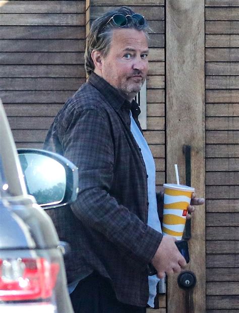 Matthew Perry spotted making a McDonald's run