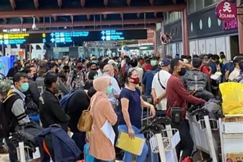 AP II Mengakui Sempat Terjadi Penumpukan Penumpang Di Bandara Soetta