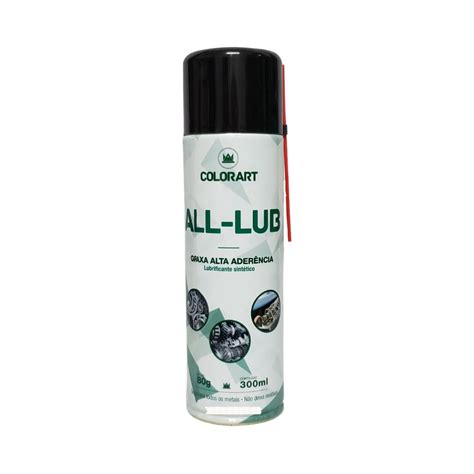 Spray Colorart All Lub Graxa De Alta Aderencia Ml Shopee Brasil