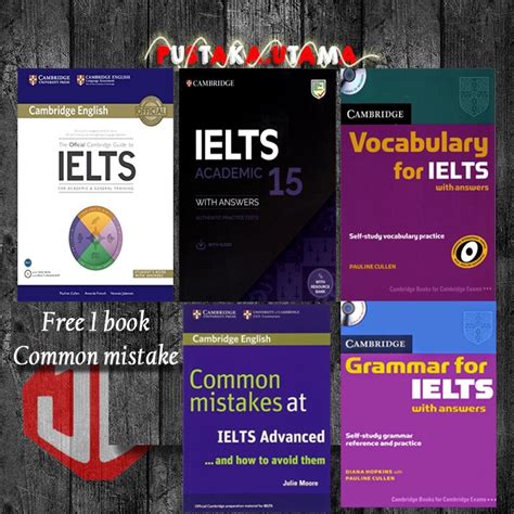 Jual Paket Khusus 5 Cambridge For IELTS 15 With CD Shopee Indonesia