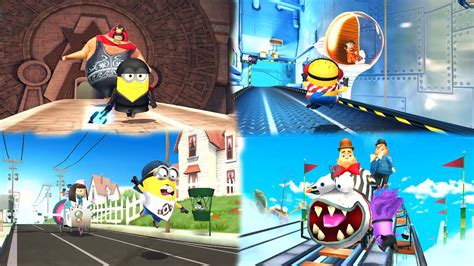 Despicable Me 2 Minion Rush Last Level Vector Meena Pollo Locos