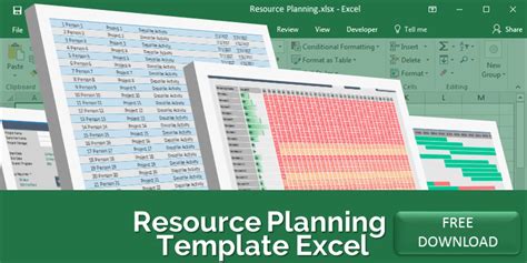 Resource Planning Template Excel - Free Download (2022)