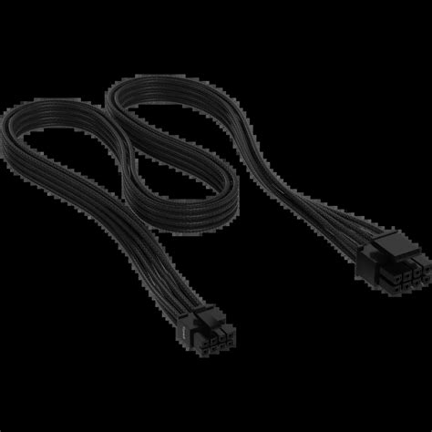 Premium Individually Sleeved EPS12V Cable Type 5 Gen 5, Black