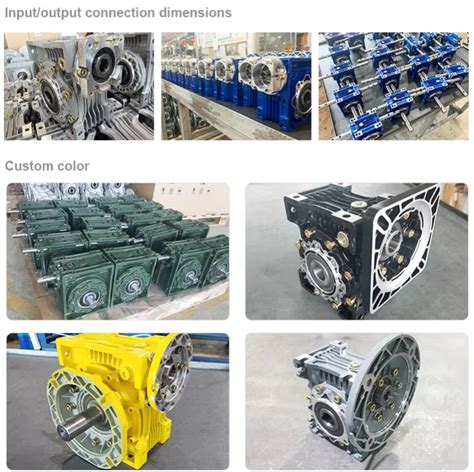 Worm And Wheel Gearboxes Manufacturer Supplier Factory Reducers