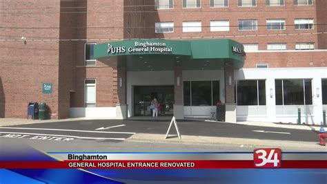 Binghamton General Hospital’s main entrance reopens | WIVT - NewsChannel 34