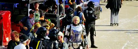 Fysw Gwendoline Christie On Set Secrets Of The Force Awakens Sneak