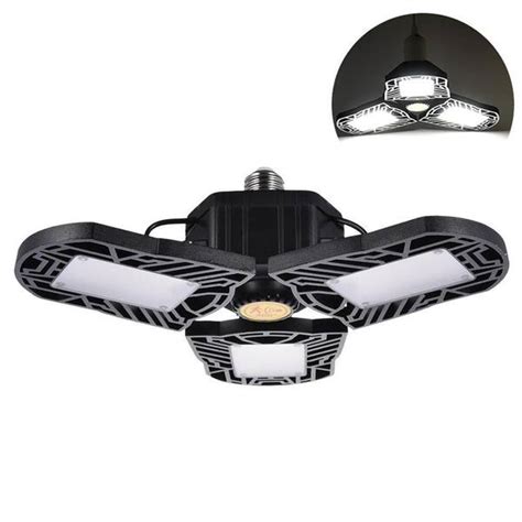 Nersunda 60 Watt Deformable LED Garage Light Ceiling Shop Light