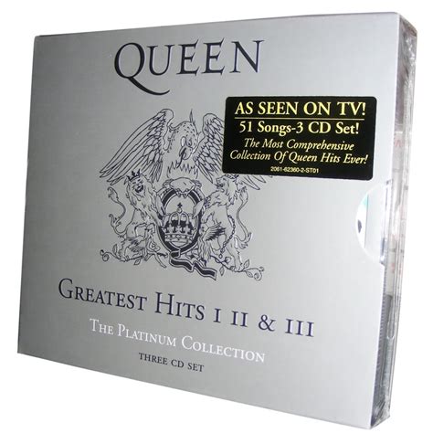 現貨 美版全新3cd~皇后合唱團 終極精選典藏版／queen The Platinum Collection 蝦皮購物