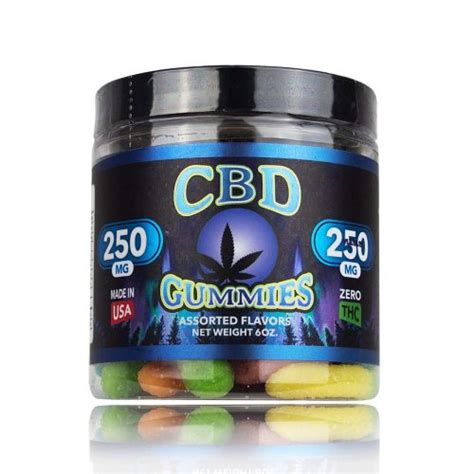 Blue Moon Hemp Gummies 250mg 6oz Natural Life Superstore