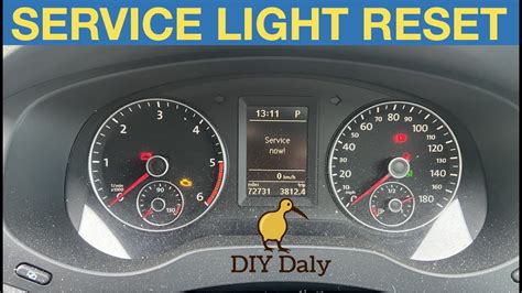 Vw Jetta Service Light Reset Procedure Youtube