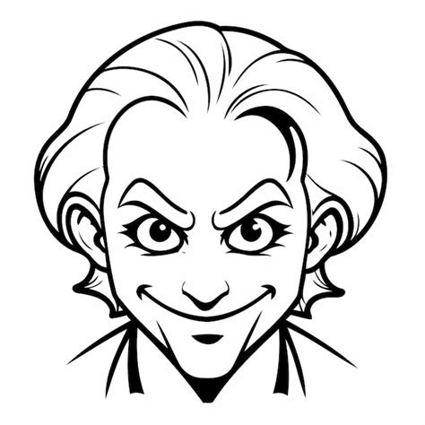 Premium Vector | Vector illustration of a cute Joker drawing for ...