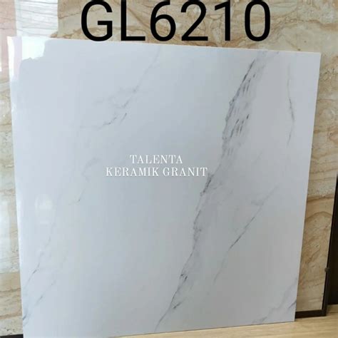 Jual Granit Vicenza 60x60 Glazed Polished Putih Motif Gl6210 Gl6220