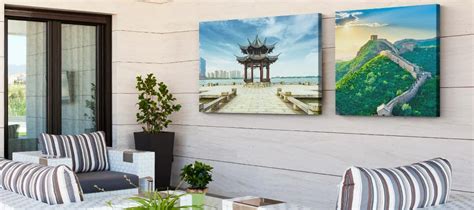 Outdoor Canvas Art: Can You Display Canvas Prints Outside? | My Picture UK