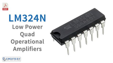 Lm N Low Power Quad Operational Amplifiers