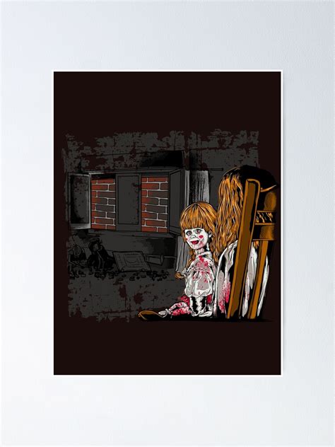 Annabelle Illustration Annabelle Halloween Design Poster For Sale By