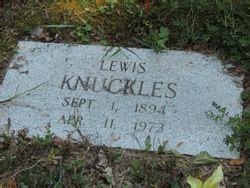 Lewis Crick Crick Knuckles M Morial Find A Grave